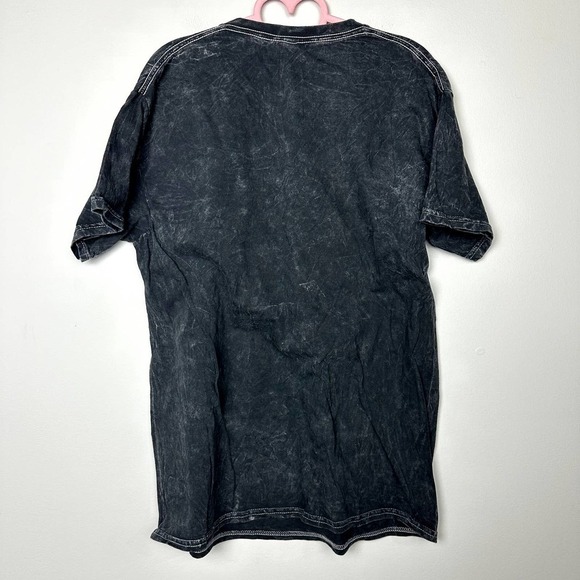 Sublime NWOT Unisex Long Beach Black Crew Neck Short Sleeve Casual T-Shirt L - Picture 4 of 5